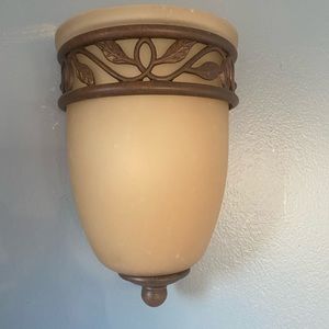 Set of 2 Hampton Bay Wall Sconce Lights